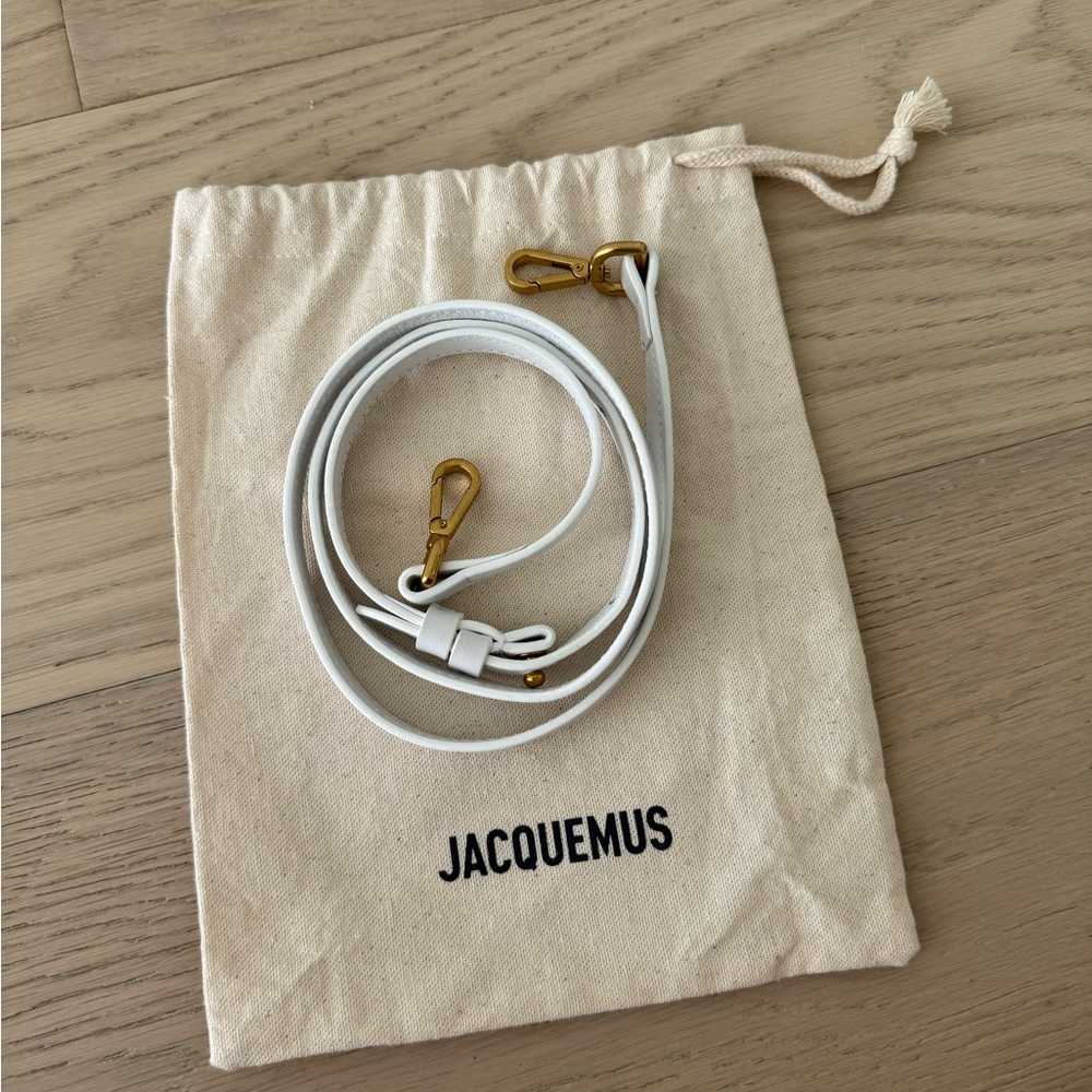 Pristine ⭐️ JACQUEMUS Le Chiquito Mini Crossbody White Leather Bag - Picture 14 of 16